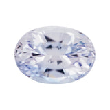 Violet Oval Ceylon Sapphire Heated Gem