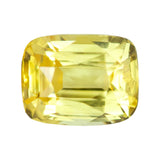 1.59 ct Yellow Sapphire Cushion Shape Natural Heated Gems