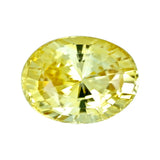 2.99 ct Vivid Yellow Sapphire Oval Natural Heated Gemstones