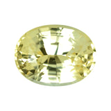 2.16 ct Yellow Sapphire Oval Shape Natural Unheated Gemstones