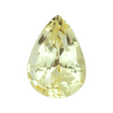 2.05 ct Yellow Sapphire Pear Shape Natural Unheated Gemstones