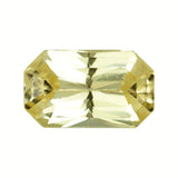 1.32 ct Yellow Sapphire Radiant Cut Natural Unheated