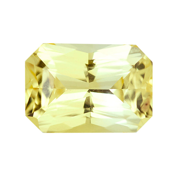 2.14 ct  Yellow Sapphire Radiant Cut Natural Unheated