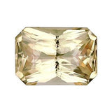 Peach Sapphire Yellow Gold Engagement Ring