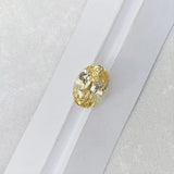 3.01 ct Oval Yellow Ceylon Sapphire Natural Unheated Certified