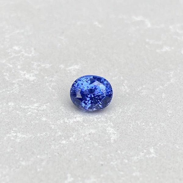 2.72 ct Oval Ceylon Blue Sapphire GIA Certified Unheated