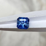 2.99 ct Cornflower Blue Sapphire Square Radiant Cut Unheated Ceylon