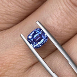 2.05 ct Blue Sapphire Cushion Cut GIA Certified Unheated