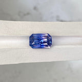 3.69 ct Pink Blue Parti Sapphire Radiant Cut Unheated Ceylon