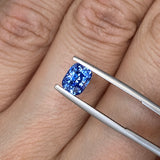 2.01 ct Cornflower Blue Sapphire Cushion Cut Unheated Ceylon