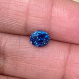1.31 ct Royal Blue Oval Cut Natural Unheated Sapphire
