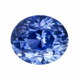 2.05 ct Cornflower Blue Sapphire Oval Certified Unheated