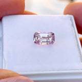 1.54 ct Cushion Pink Natural Sapphire Unheated Certified