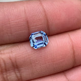 1.41 ct Emerald Cut Sky Blue Ceylon Sapphire Natural Unheated