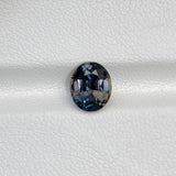 2.03 ct Grey Green Sapphire Oval Natural Unheated