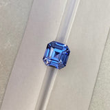 1.66 ct Blue Sapphire Asscher Cut Unheated Ceylon