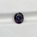 1.82 ct Plum Sapphire Oval Natural Unheated