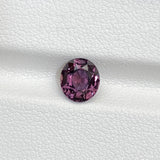 1.55 ct Plum Colour Shift Sapphire Oval Natural Unheated