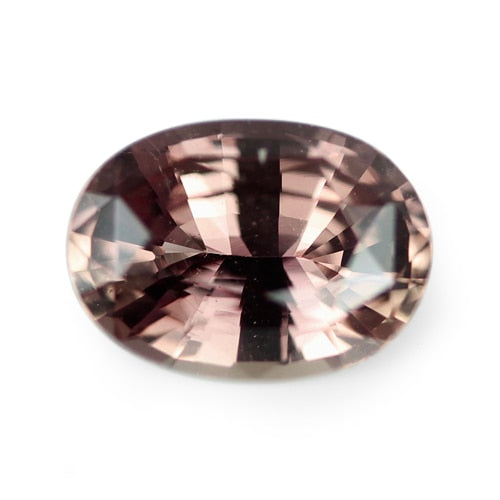 1.62 ct Cognac Brown Oval Cut Natural Unheated Sapphire