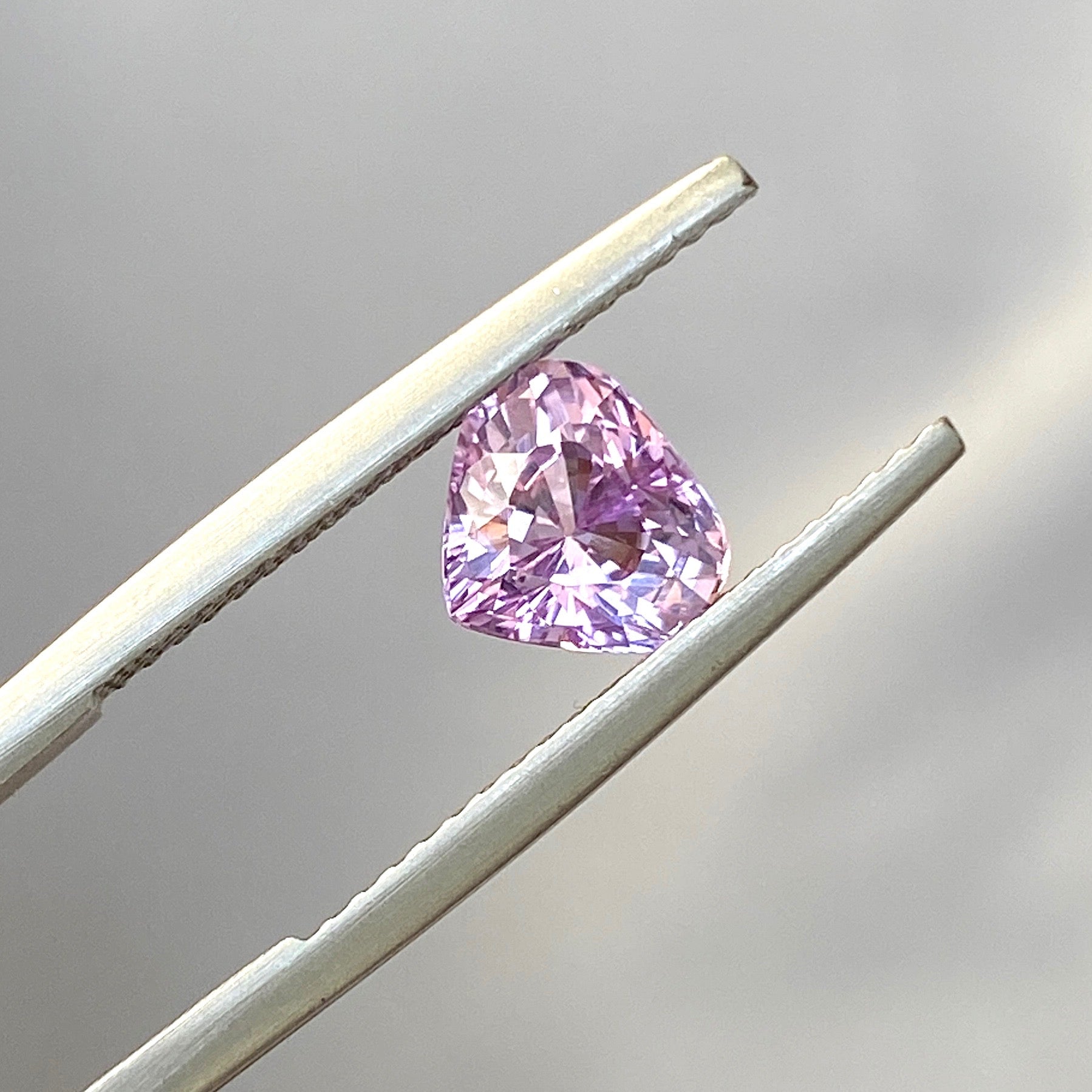 1.58 ct Pink Sapphire Pear Unheated Ceylon
