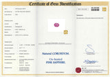 1.82 ct Pink Sapphire Oval Ceylon Natural Unheated