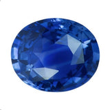 1.98 ct Cornflower Blue Oval Ceylon Sapphire Natural Unheated