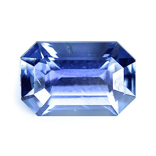 1.41 ct Blue Emerald Cut Natural Unheated Sapphire
