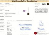 2.21 ct Lavender Sapphire Natural Unheated