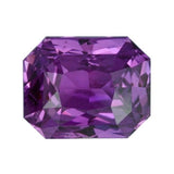 1.61 ct Vivid Purple Violet Natural Sapphire Unheated Certified
