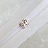 1.01 ct Pastel Peach Sapphire Certified Unheated
