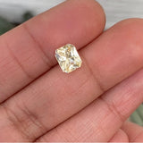 1.63 ct Yellow Sapphire Light Pastel Unheated Sri Lanka