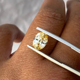 3.01 ct Oval Yellow Ceylon Sapphire Natural Unheated Certified