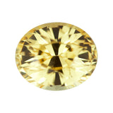 1.56 ct Vivid Yellow Sapphire Oval Unheated Ceylon