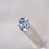 2.99 ct Sky Blue Sapphire Emerald Cut Unheated Sri Lanka