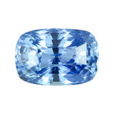 3.05 ct Cornflower Blue Sapphire Cushion Natural Unheated
