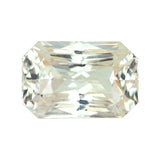 5.03 ct Champagne Peach Sapphire Radiant Cut Unheated Ceylon