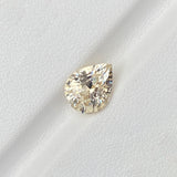2.98 ct Champagne Yellow Sapphire Pear Natural Unheated