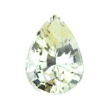 2.55 ct Champagne Yellow Sapphire Pear Natural Unheated Gems
