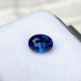 2.55 ct Cornflower Blue Sapphire Oval Natural Ceylon Heated