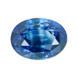 2.55 ct Cornflower Blue Sapphire Oval Natural Ceylon Heated