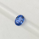2.16 ct Cornflower Blue Sapphire Oval Ceylon Natural Unheated
