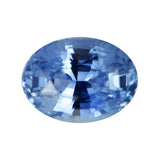 2.55 ct Cornflower Blue Sapphire Oval Natural Unheated Ceylon