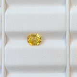 1.59 ct Vivid Yellow Sapphire Emerald Cut Natural Unheated