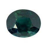 3.02 ct Green Sapphire Oval Shape Natural Unheated Gemstones