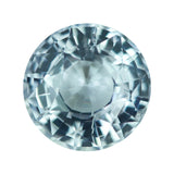 3.52 ct Grey Fancy Sapphire Round Natural Ceylon Unheated