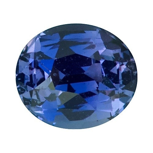 1.71ct Oval Indigo Sapphire Certified Unheated