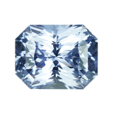 3.93 ct Violet Sapphire Radiant Cut Unheated Ceylon
