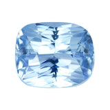 2.54 ct Light Blue Sapphire Cushion Ceylon Natural Unheated