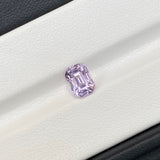 1.78 ct Lilac Pink Sapphire Emerald Cut Natural Unheated