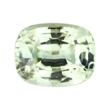 5.13 ct Mint Green Sapphire Cushion Natural Unheated